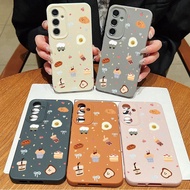 Cartoon JellyCat Bow Foods Bread Milk Tea Phone Case For OPPO A6 A5 A3 Pro A3X A5X Reno 13 14 12 11 