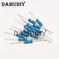 1000pcs/Lot 2W Metal film resistor 1% 1R-1M 2.2R 4.7R 10R 22R 47R 100R 220R 470R 1K 3.3K 10K 33K 100