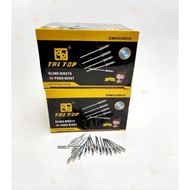 Rivet Nail 550 Rivet Nail/ 4mm x 12.7mm TRITOP Rivet Nail/ BY STAMVICK 1000 pcs