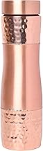 Pure Copper Water Bottle Wide Mouth, 1000 Ml Capacity (33.81 US Fl Oz) For Ayurveda Health Benefits (Plain)