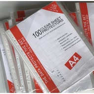 LOT 100 PCS A4 nylon hole cover - shirt with 11 hole pocket A4 File Folder