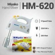 Miyako HM-620 Hand Mixer - Original Miyako Mixer - Hand Mixer Dough Mixer - Miyako Hand Mixer Alread