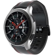 Original Strap Tali Jam Leather Rubber Samsung Galaxy Watch 46Mm Sm