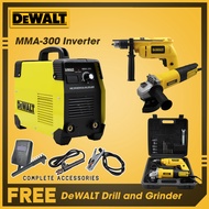 DeWALT MMA-300 Inverter Welding Machine (FREE 2in1 DeWALT Grinder and Drill)