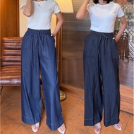Kenny denim pants highwaist pants denim culottes denim pants long pants denim culottes daily everyda