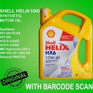 ORI Oli Shell HX6 - Kemasan Galon 4 Liter