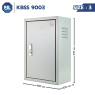 KJL ตู้เหล็กกันฝุ่น(ภายใน) รุ่น KBSS สำหรับติดตั้งระบบไฟฟ้า ตู้ควบคุมไฟฟ้า แข็งแรง ทนทาน มาตรฐานโรงง
