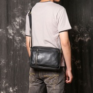 Men's leather sling bag, genuine leather men's bag, latest model genuine leather bag, genuine cowhid