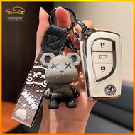 Toyota car key sleeve rav4 chr wish yaris corolla cross altis Sienta key Shell buckle bag key holder