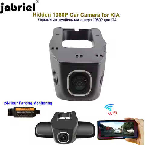 Jabriel Auto 1080P Wifi car dvr dash Cam for KIA Sportage R Rio SOUL Seltos Forte cerato Sorento Cee