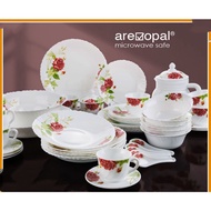 ❤ Are Opal Queen Rose 49pcs Dinner Set ❤