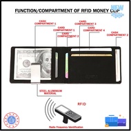 Fashion style ❊Card Holder Money Clip Beg Duit Dompet Kecil Lelaki Kad Holder Men Wallet Mini Wallet Slim Wallet (W-027)☜