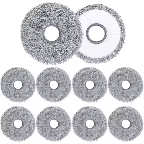 [B25B!】 Microfiber Mop Cloth Replacement- 10-Pack Pad For Dreame X40 Ultra/X40 Master/L40 Ultra/L10s