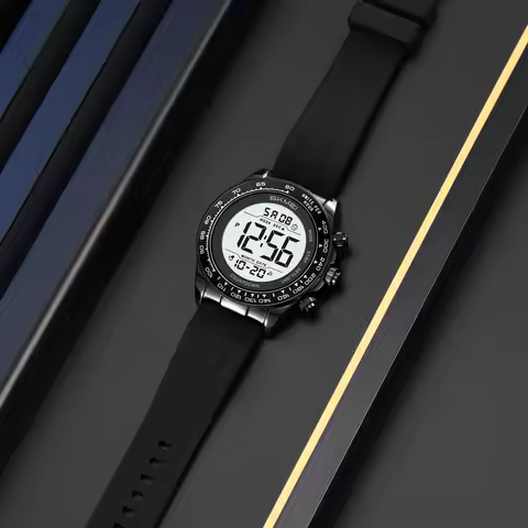 SKMEI 2592 Digital Quartz Watch Men Wristwatch 30M Waterproof Electric Clock Countdown Alarm Week 2T