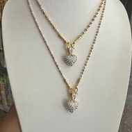 Necklace 3 Kings 1 Baht With Pendant 18 -20