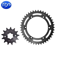 520 14T 42T Motorcycle Front Rear Sprocket Chain Set For Kawasaki KLX250 1994-2016 KLX250 R 1991-199