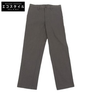 Homme Plisse Issey Miyake 男士純棉直筒褲，灰色，3 碼，HP91FF008