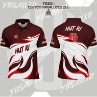 80th Indonesian Independence Day T-shirt Men's TopWanita/ 17 August 2025 Custom 3D full printing Art