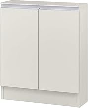 IWATSUKI MIO-7058SWH Storage Shelf with Door to Order Made in 1cm Units Within Width 45-120cm White 