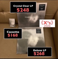 (全新 2024 Deluxe LP / 透明膠 / Cassette)  Cigarettes After Sex 《X’s》｜黑膠唱片 黑膠碟 CAS Vinyl Tape 錄音帶 Crystal