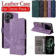 For Tecno Pova 7 Flip Leather Phone Case For Tecno Pova 7 Ultra pro 7Ultra 7pro Pova7 Ultra Pova7Ult
