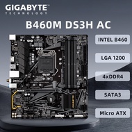 Computer Accessories  Gigabyte B460M DS3H AC Motherboard LGA1200 Supports i9-10900K i7-10700K i5-104