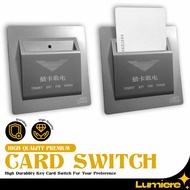 LINIER Key Card Switch Hotel Card Switch Electric Key Card Hotel Key Switch Kunci Homestay Hotel