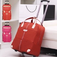 W-6&amp; Trolley Bag Luggage Bag Oxford Cloth Trolley Suitcase Foldable Upright Luggage Custom Travel Bag Trolley Bag20Inch