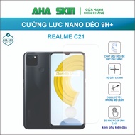 Realme C21 Tempered Glass, 9h+ Flexible Tempered Glass