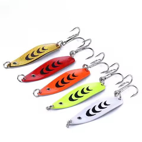 1pcs Long-Cast Metal Vib Lure, 5 cm / 6.8 g, Shimmering Lure with Nickel-Plated Flakes, Portable and