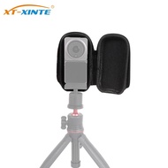XT-XINTE Mini PU Storage Bag Waterproof Carrying Case for D-JI Action2 Sport Camera Protective Box f