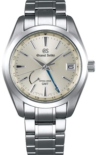 Grand Seiko Spring Drive GMT Silver Radiant Dial SBGE205