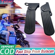 Bike Rear Pedal Ebike Pedal Universal Non-Slip Bike Footrest Black Footrest Peg Motorcycle Foot Peg