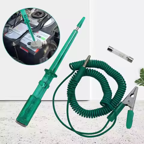 6V/24V Automotive Circuit Test Pen Long Probe Circuit Check Vehicle Circuit Telescoping Car Truck Vo