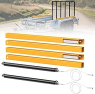 Trailer Gate Lift Assist, 2-Sided Tailgate Lift Assist for Open Utility Trailer Tailgate Ramp, 12 to