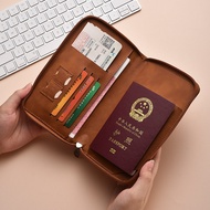 Zipper Passport Bag Overseas Universal Air Ticket Boarding Pass Document Bag Passport Holder Creativ
