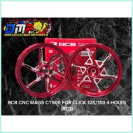 RCB CNC MAGS CT600 FOR CLICK 125/150 4 HOLES