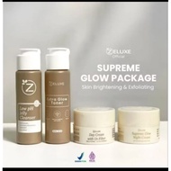 ZELUXE SKINCARE DI SUPREME GLOW PACKAGE+ COMPLETE SKIN BRIGHTENING & GLOWING MEMUDARKAN FLEX