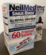 NeilMed Adult Sinus Rinse Kit 60s 成人洗鼻鹽粉60包連樽 HK$100