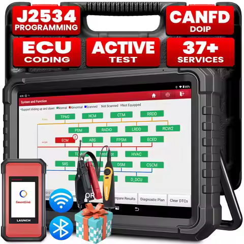 LAUNCH X431 PRO3S+ELITE Auto Car Scanner Pro3s+ Diagnose Tool Scan Diagnostic 37+ Resets Active Test