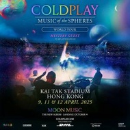 ColdPlay 香港 演唱會 2024