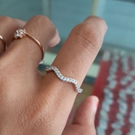 Genuine gold pmt listring ring grade 375