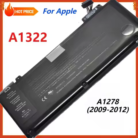 A1322 Laptop Battery for Apple Macbook Pro 13 Inch A1278 Mid 2012 2010 2009 Early 2011