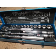 FLYMAN 17 pcs socket set 3/8 drive