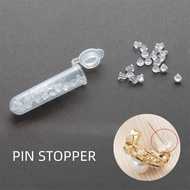 Brooch stopper 15pcs SAFETY PIN STOPPER + 1 MINI BROOCH WITH MINI BOX