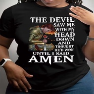 2026 Ready Stock Ladies Summer T-Shirt Printed Fashion Casual Cute Short-Sleeved Women Round Neck Pr