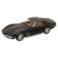 [Direct from Japan]KK scale 1/18 Chevrolet Corvette C3 1972 Black Finished Model