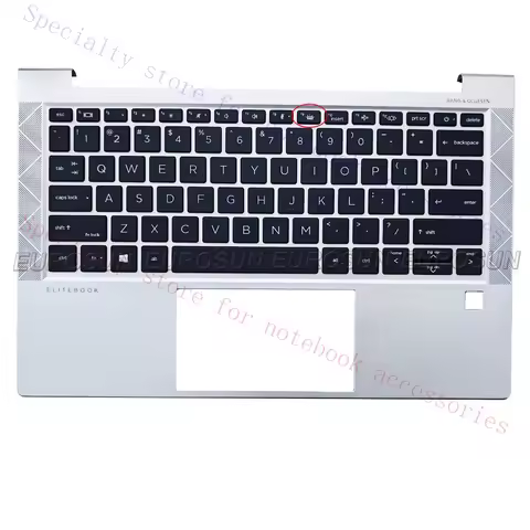A+ New For HP ELITEBOOK 830 G7 835 G8 Palmrtst Upper Case Keyboard Cover M46071-001