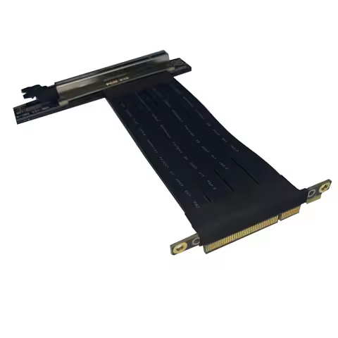 90 Degree Extension Cable PCIe 4X 8X 16X Graphics Card PCI-E Express X16 Riser Card Adapter Extender