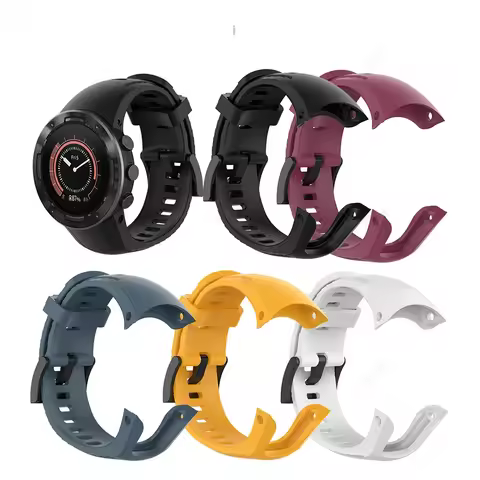 Sport Strap for Suunto 5 Smart Watch Replacement Silicone Bracelet Band for Suunto 5 Correa Accessor